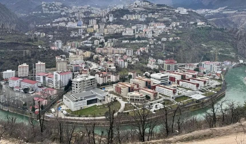 Artvin’de konut ruhsatları geriledi
