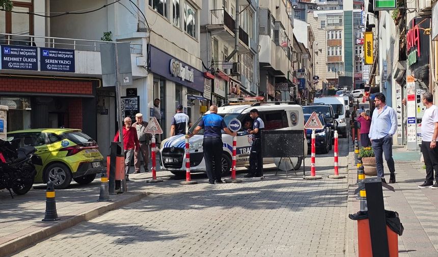İnönü Caddesi Trafiğe Kapatıldı