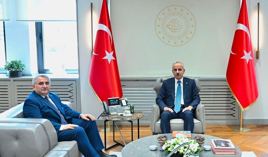 Rektör Aydın’dan Bakan Uraloğlu’na Ziyaret
