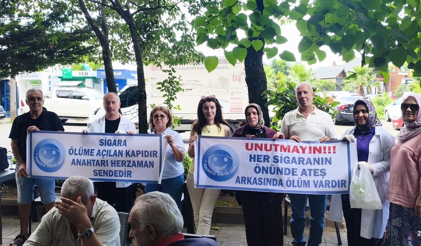 Hopa’da “Dumansız Hava Sahası” İçin Farkındalık Çalışması