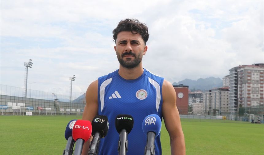 Çaykur Rizesporlu Emrecan Bulut, Alanyaspor maçı öncesi değerlendirmede bulundu: