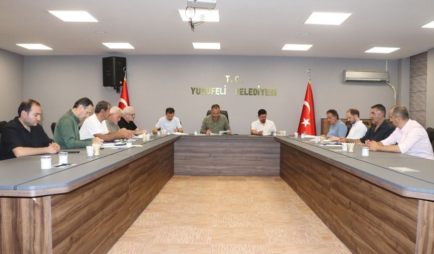 Yusufeli’nde Eylül Meclisi Toplandı