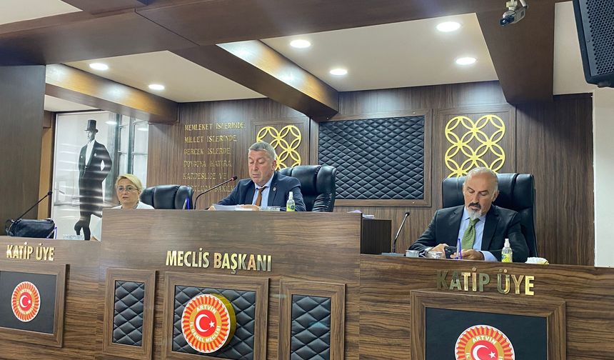 İl Genel Meclisi’nde 4 Gündem Maddesi Görüşüldü