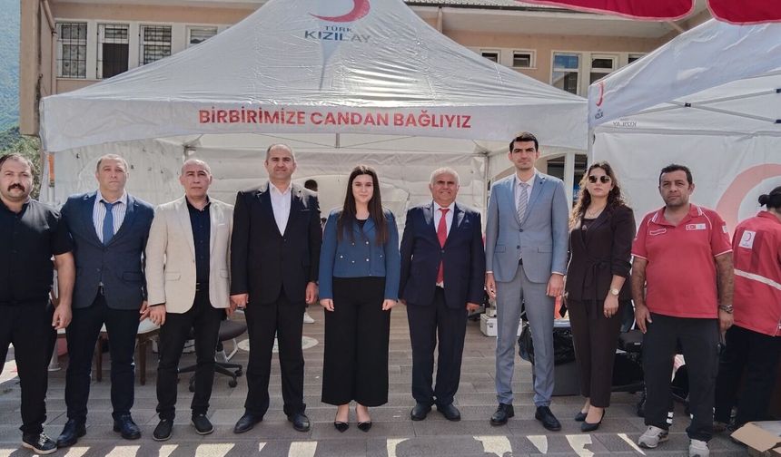 Denetimli Serbestlik Yükümlülerinden Kan Bağışına Anlamlı Destek
