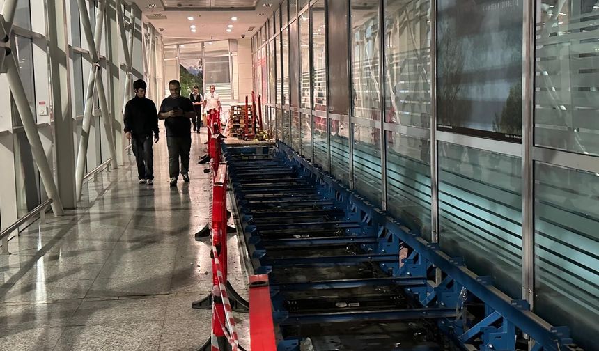 Sarp Gümrüğü’nde “Yürüyen Ama Yürümeyen” Bantlar İçin Bakım Başladı
