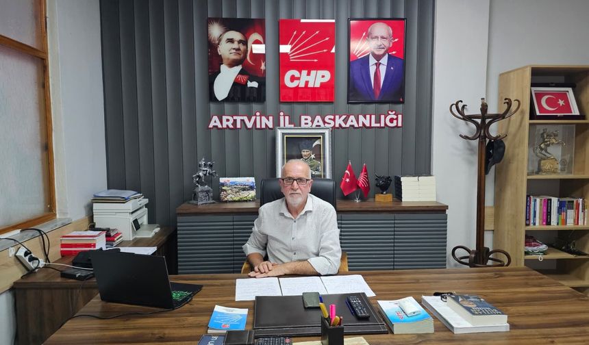 CHP Artvin listesini Açıkladı