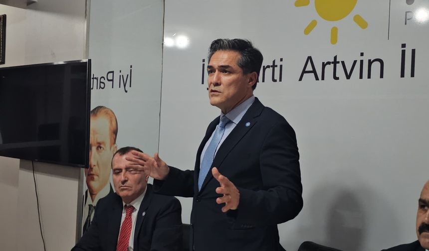 İYİ Parti Sözcüsü Kavuncu Artvin’de
