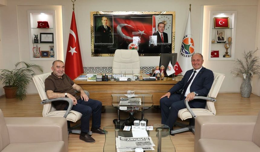 İsrafil Kışla’dan Arhavi Belediyesi’ne Ziyaret