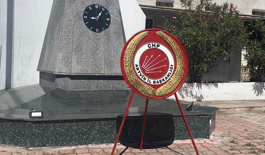 CHP’nin 103. Yılı Artvin’de Bir Avuç İnsanla Kutlandı