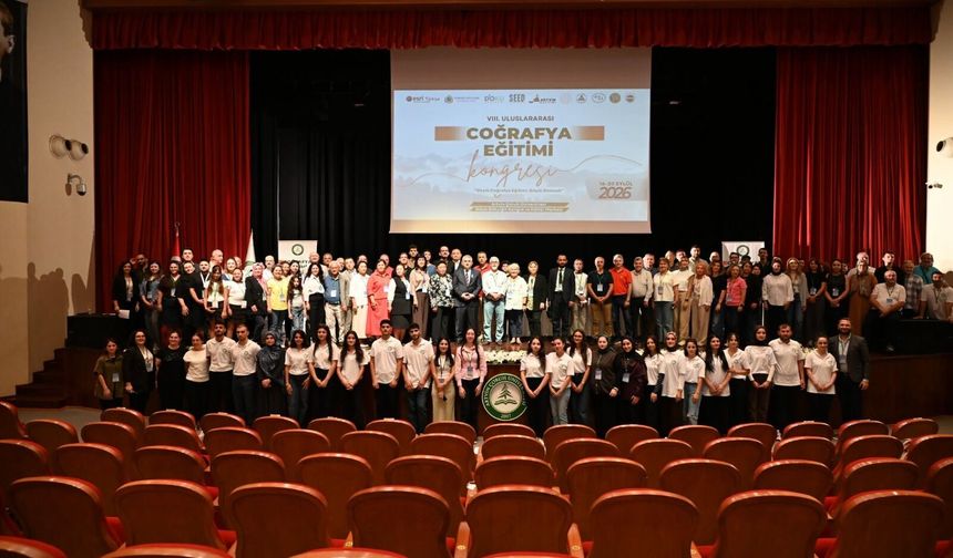 Açü’de 8. Uluslararası Coğrafya Eğitimi Kongresi Tamamlandı