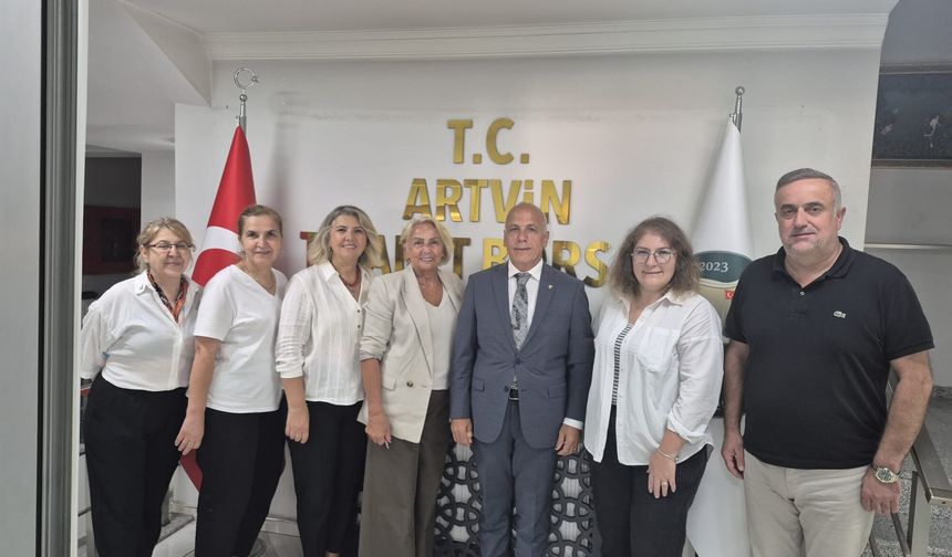 ADD Artvin Şubesi’nden Ticaret Borsası’na Ziyaret