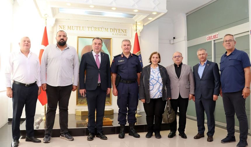 Artvin TSO’dan Jandarma Komutanlığına Ziyaret