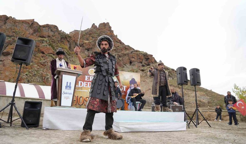 Erzurum'da bir tarih yeniden canlandı: I. Dedem Korkut Şenliği'ne yoğun ilgi