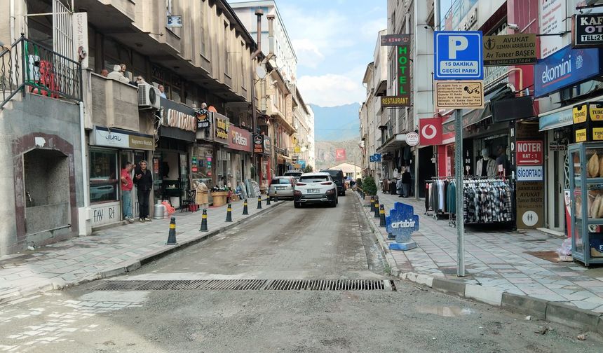 İnönü Caddesi’nde 1. Etap Tamamlandı, Trafik Normale Döndü
