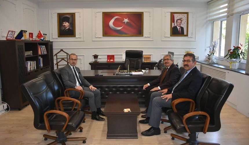 Bakanlık Müfettişlerinden Beraat Şahin’e Ziyaret