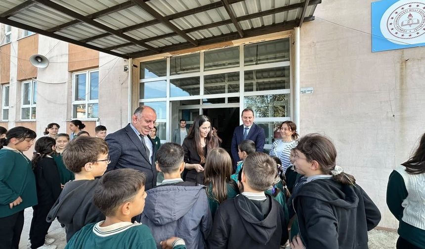 Kaymakam Nas’tan Okul Ziyareti