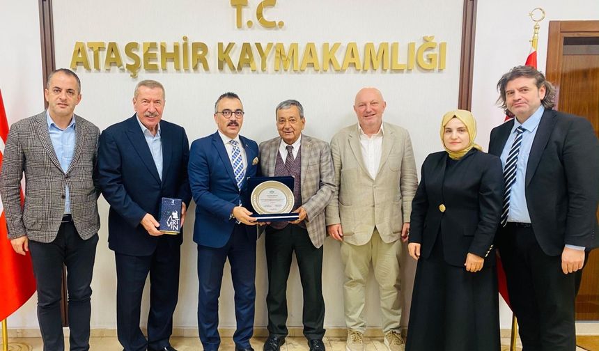 AHV’ndan Kaymakam Eren Arslan’a Ziyaret