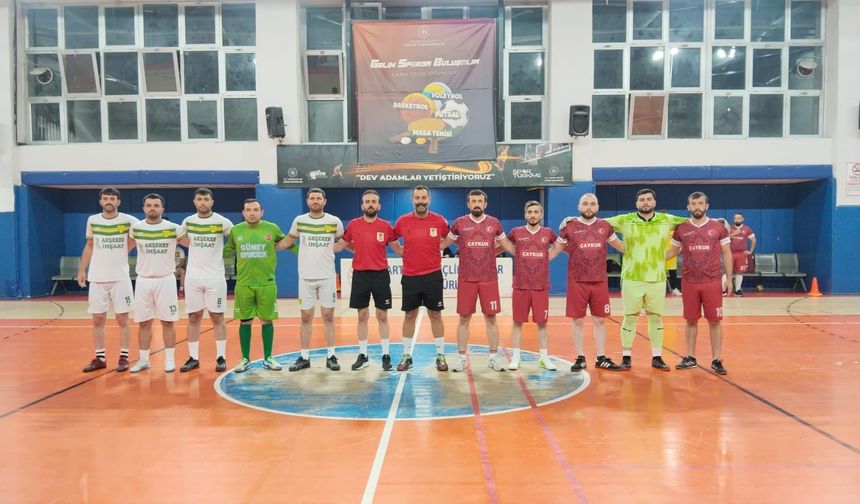 Futsal’da Finalin Adı Belli Oldu