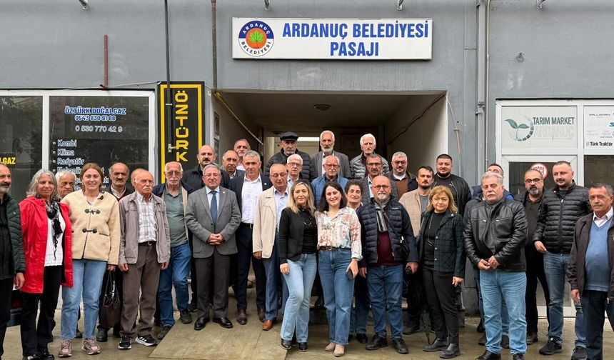 Bedrettin Kalın, Şavşat ve Ardanuç örgütleriyle buluştu