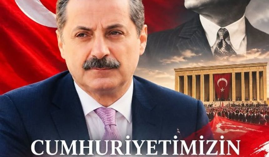 Faruk Çelik’ten 29 Ekim Cumhuriyet Bayramı Mesajı