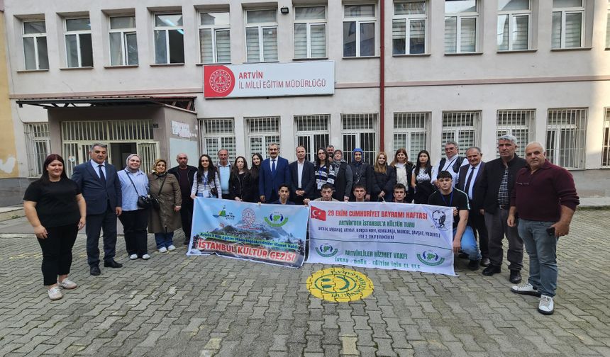 Artvinli Öğrenciler İstanbul Yolcusu