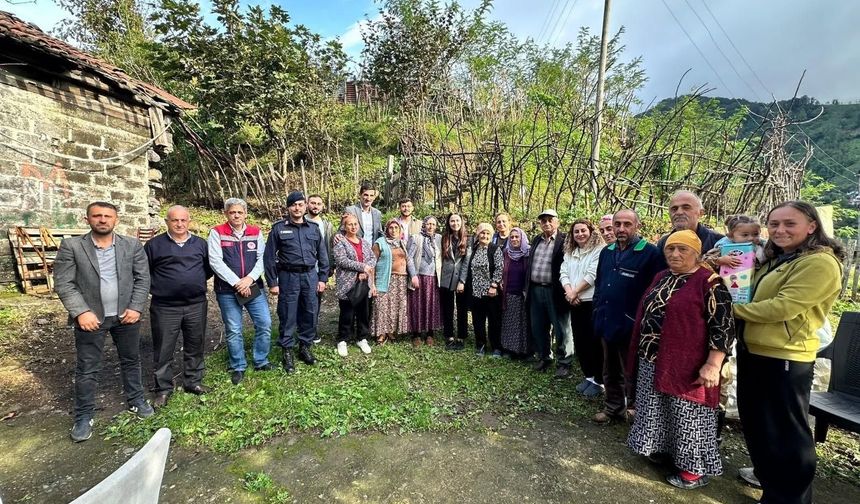 Kaymakam Nas’tan Karaosmaniye Köyü’ne Ziyaret