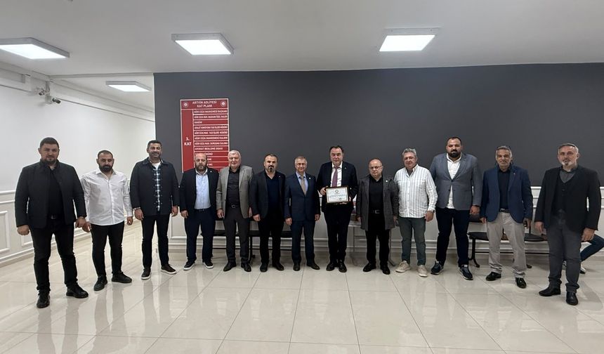 ARTSO mazbatasını aldı