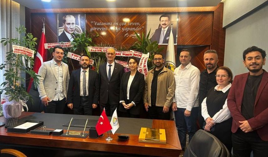 AÇÜ’den Arhavi TSO’nun Yeni Yönetimine Ziyaret