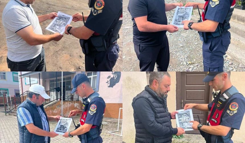Murgul’da Velilere Silah Güvenliği Bilgilendirmesi