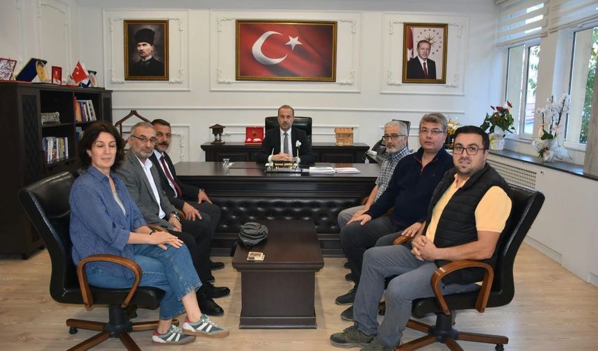 Eğitim-İş’ten Şahin’e Ziyaret