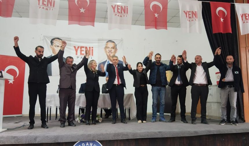 Yeni Parti’nin ilçe kongreleri Ardanuç’ta tamamlandı