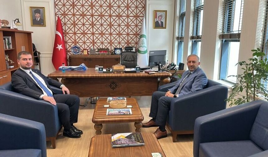 Aydemir’den Genel Sekreter Erdem’e Ziyaret