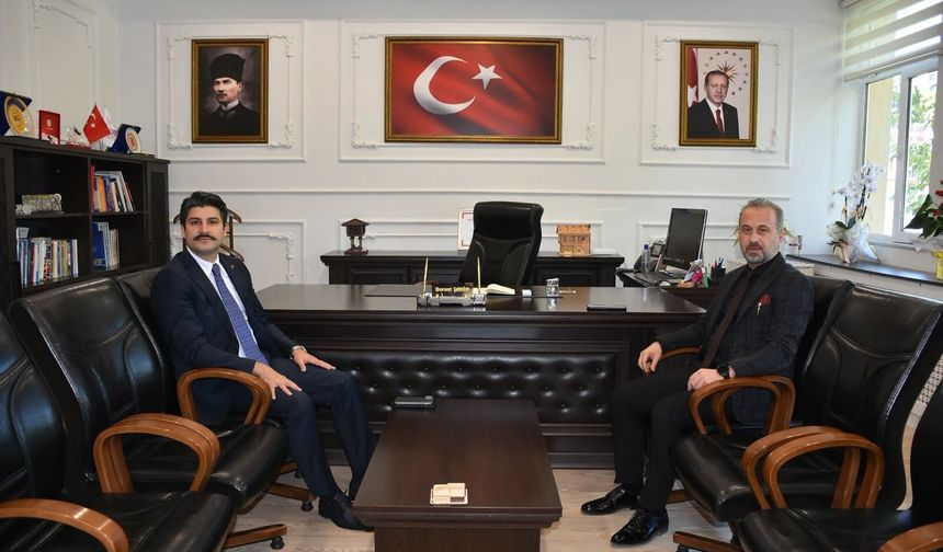 Karakaya’dan İl Millî Eğitim Müdürlüğüne Ziyaret