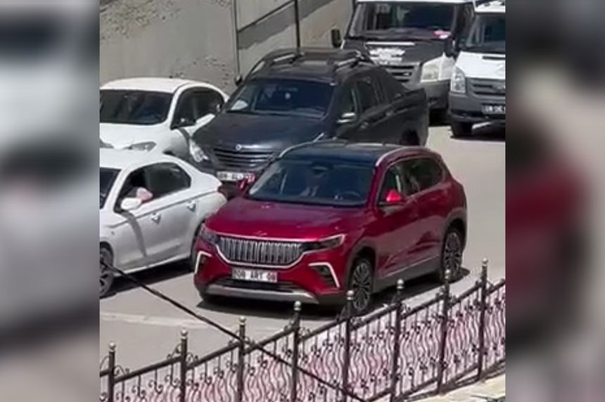 Yerli otomobil Togg Artvin'e Getirildi