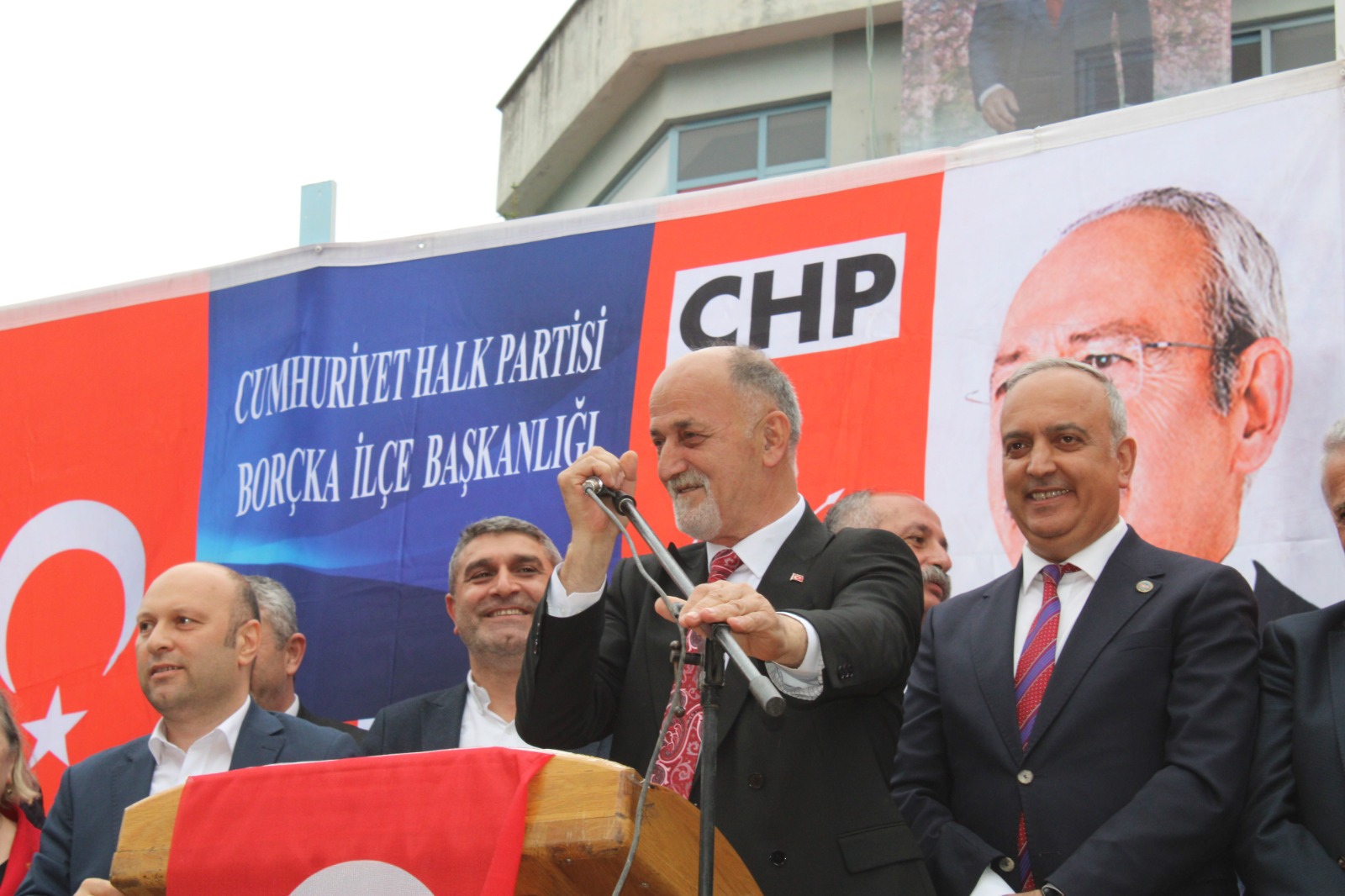 CHP Borçka’da miting  (3)