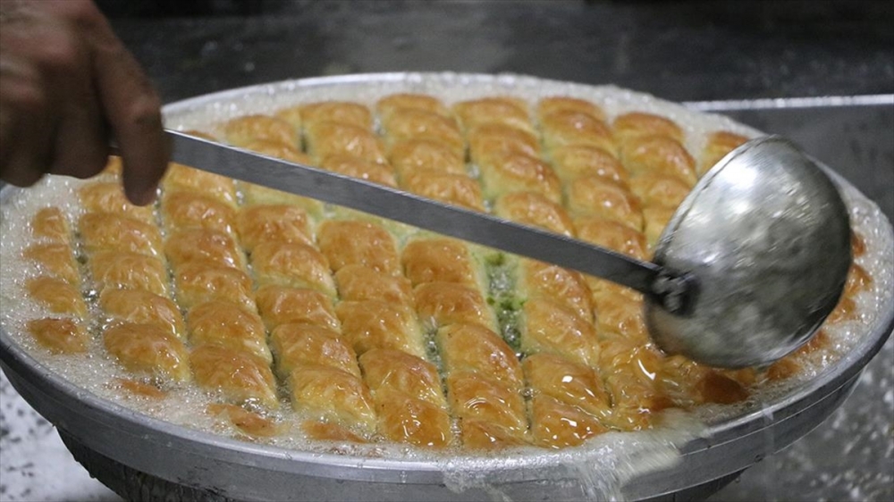 Baklavacılar bayram mesaisinde