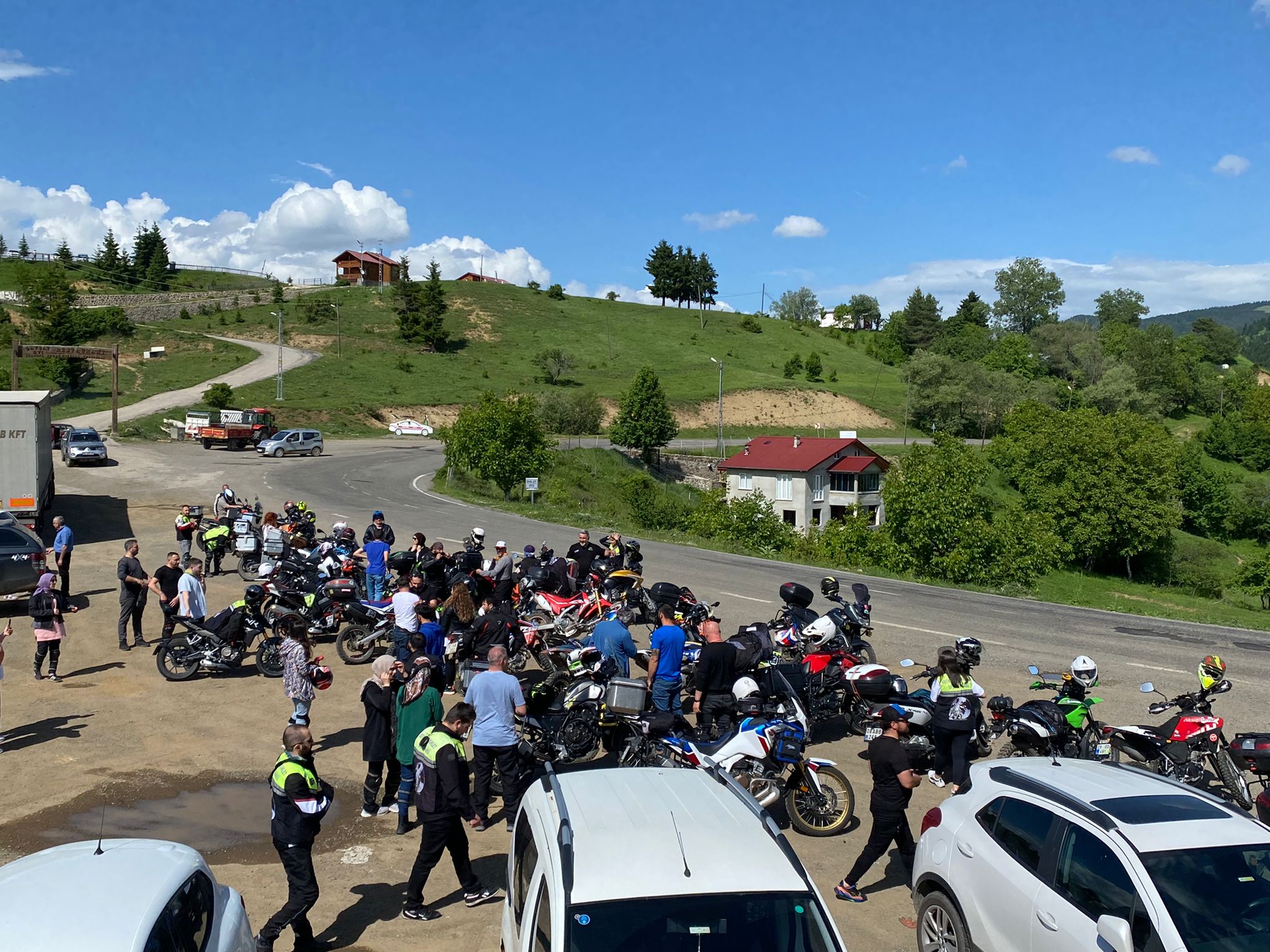 Motosiklet Kulübü 210 kilometrelik rotayı tamamladı (7)