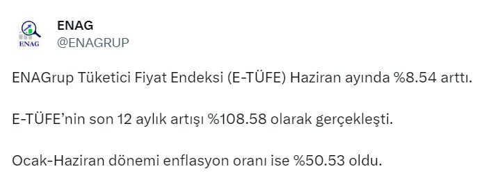 Enflasyon yüzde 108,58 oldu (1)