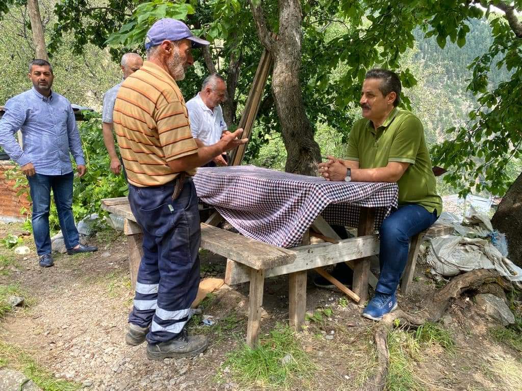 Çelik'ten, Yusufeli'nin köylerine ziyaret (4)