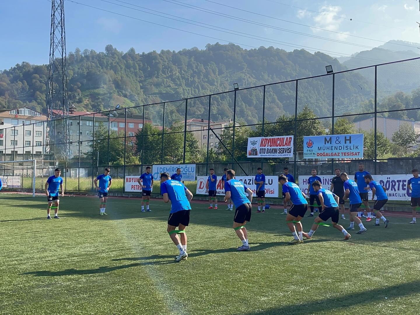 Artvin Hopaspor Sivasspor maçı hazırlığı başladı (3)