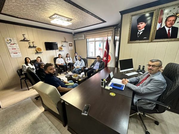 İmam-Hatip Lisesi Öğrencilerinden Müftülüğe Ziyaret (1)