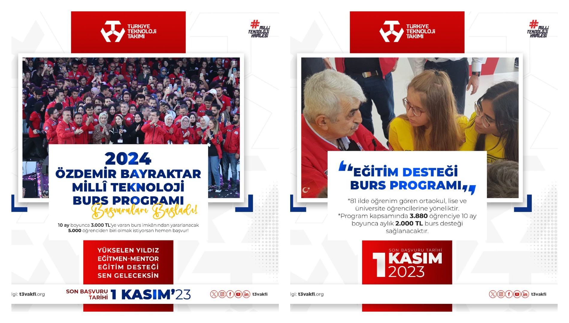 Öğrenciler Dikkat! Burs programı yayımlandıü (2)