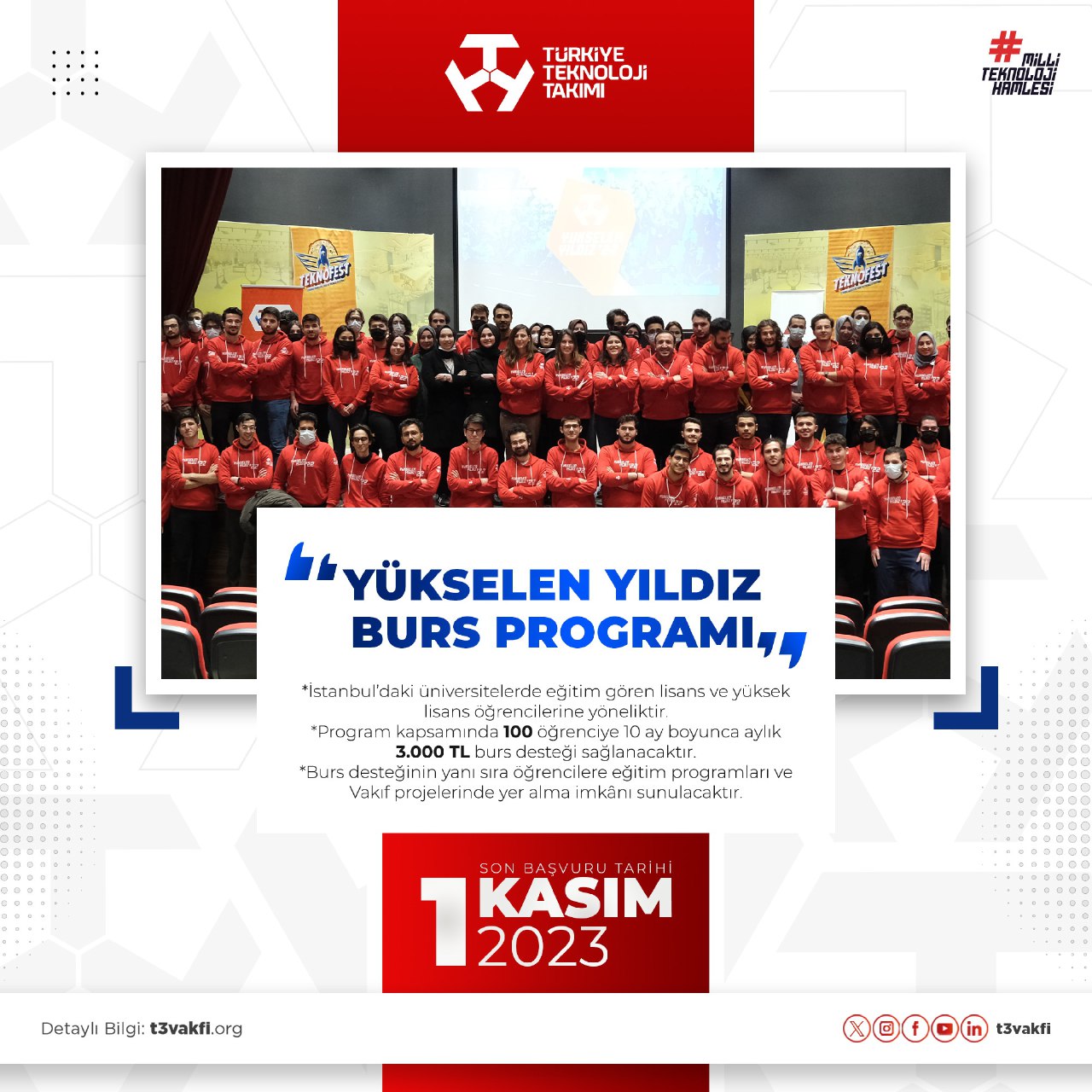 Öğrenciler Dikkat! Burs programı yayımlandıü (3)