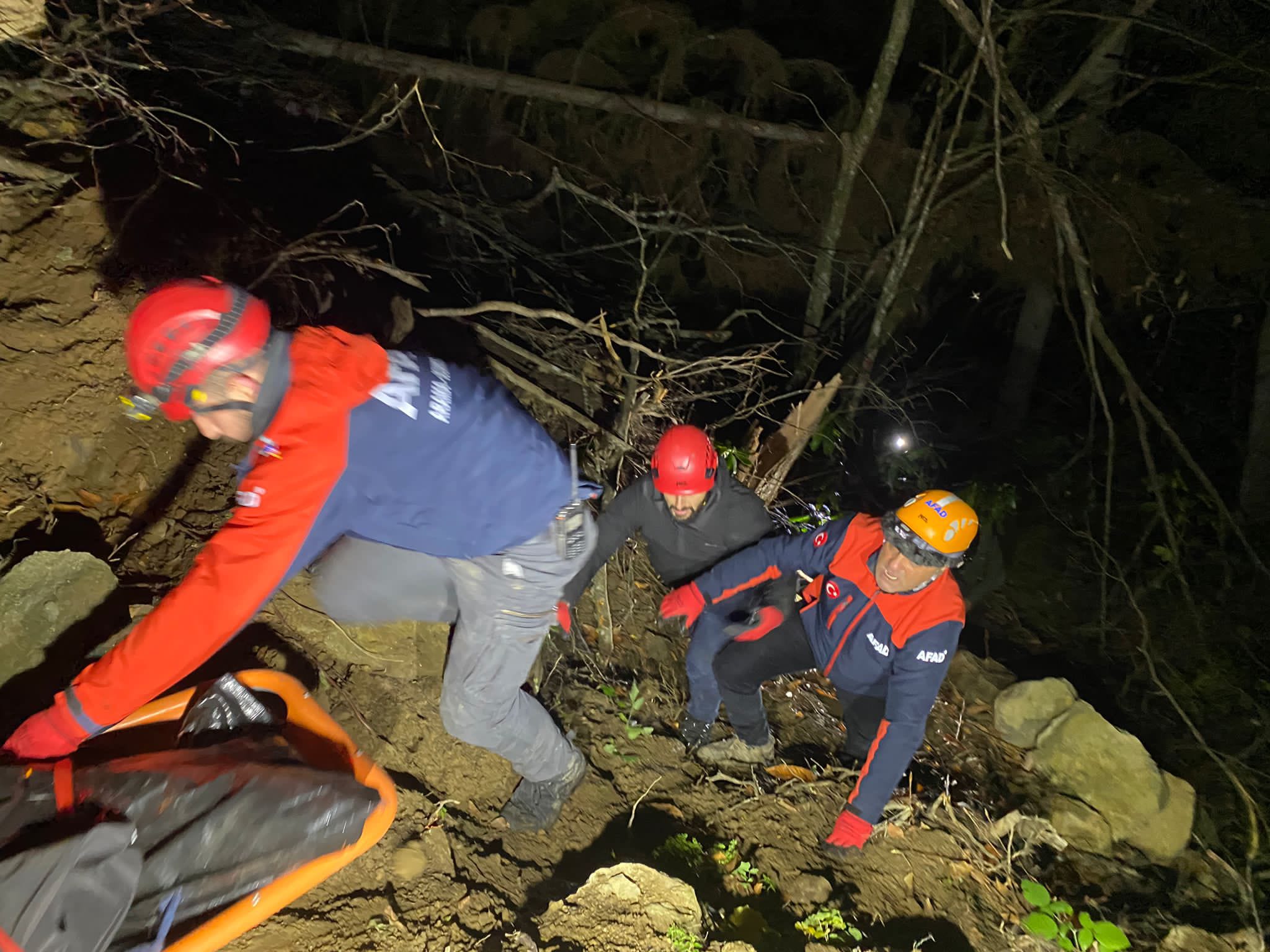Artvin'de ormanda ağaç keserken uçurumdan düşen kişi öldü