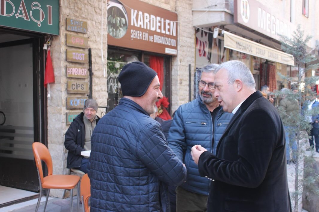 Başkan Adayı Erdem’den Esnaf Ziyareti  (4)