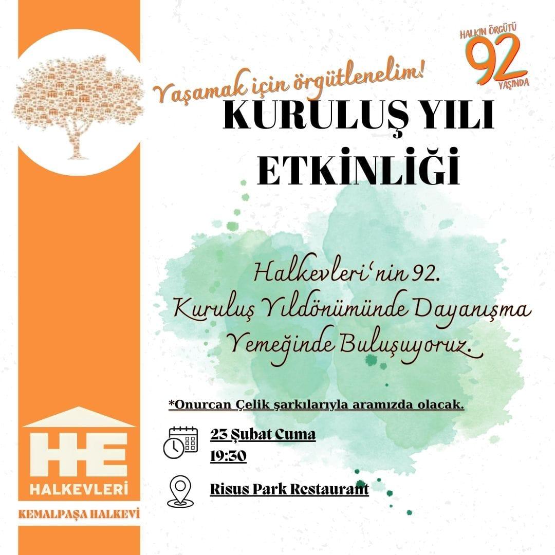 Halkevleri 92. Kuruluş Yıldönümünü Kutlayacak-2