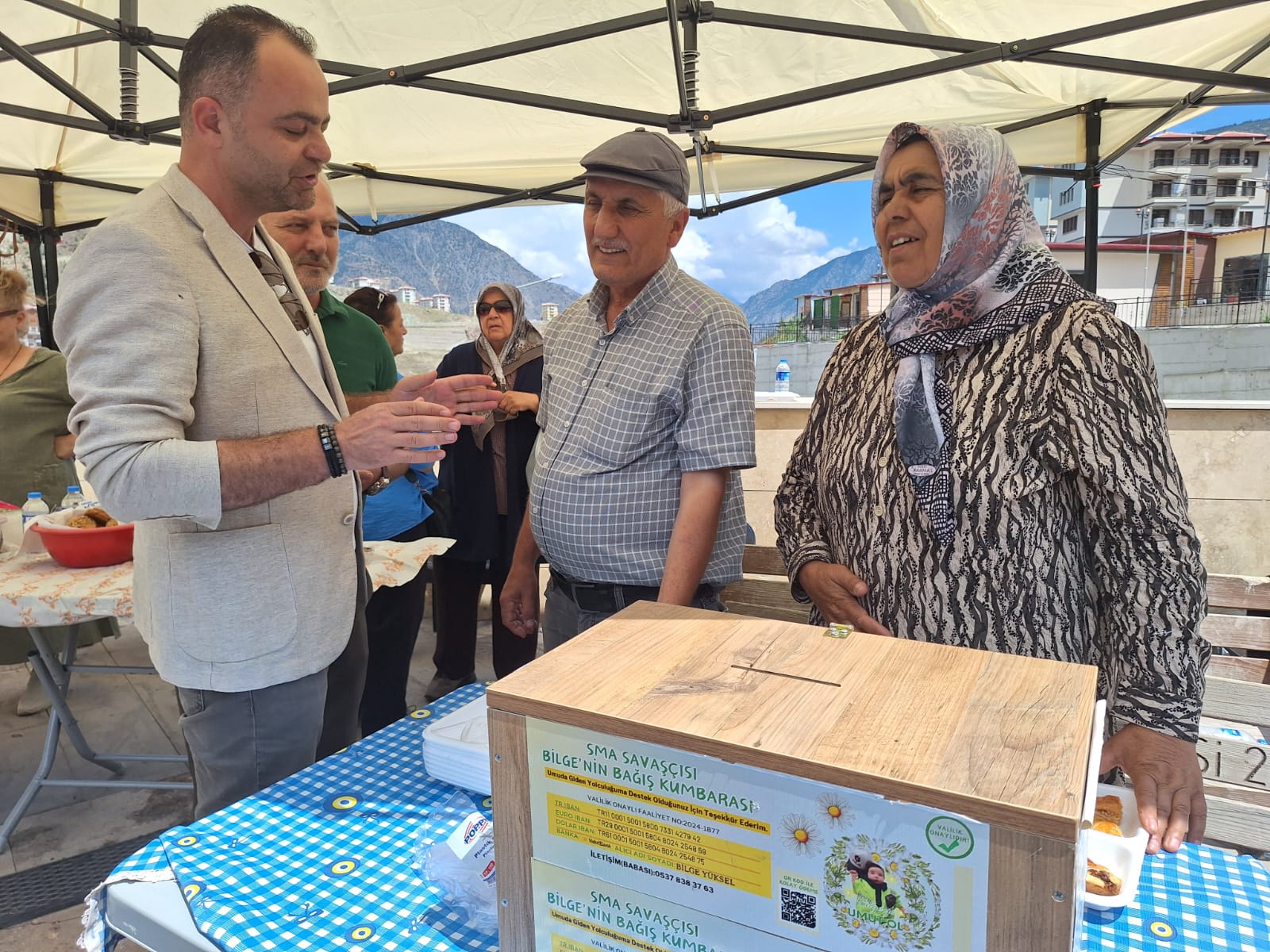 Yusufeli Belediyesi, SMA Tip-2 Hastası İçin Kermes Düzenledi-2