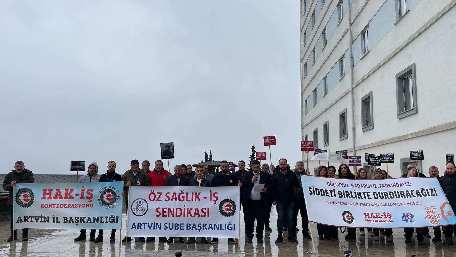 25 Kasım’da Şiddete Karşı Tek Ses