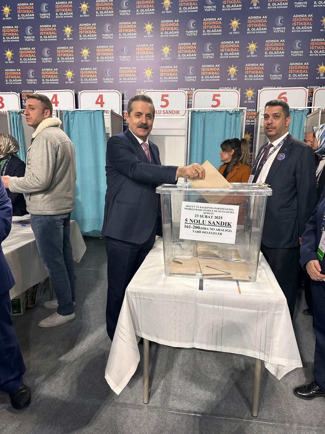 AK Parti 8. Olağan Kongresi Ankara'da Yapıldı