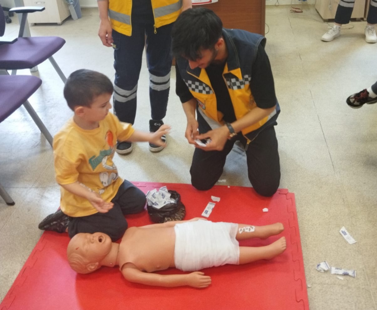Minikler 112 Acil Eğitimiyle Bilinçlendi (1)